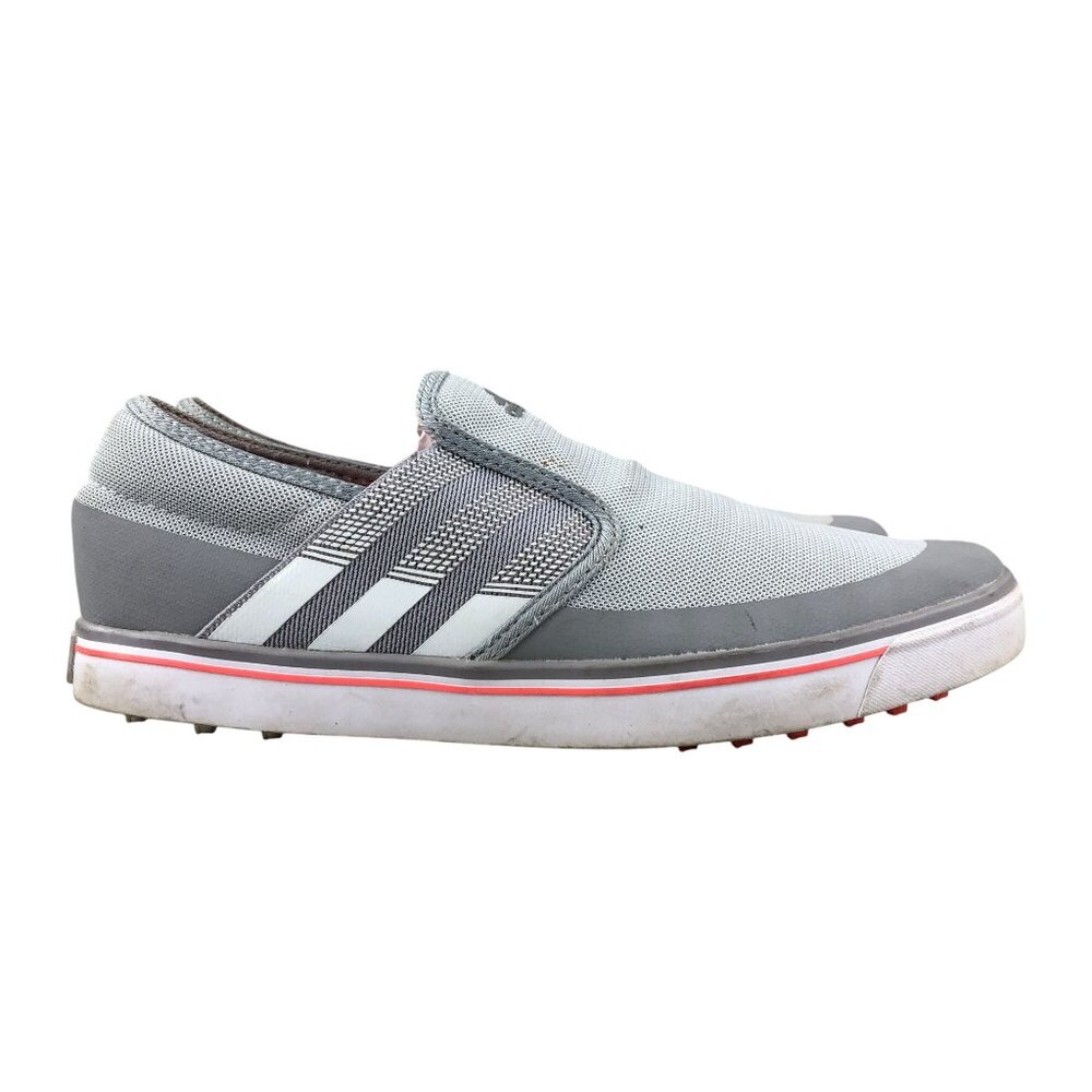 Adidas Women's Size 6 Adicross SL Grey Closed Toe Slip On Golf Shoes Sneakers